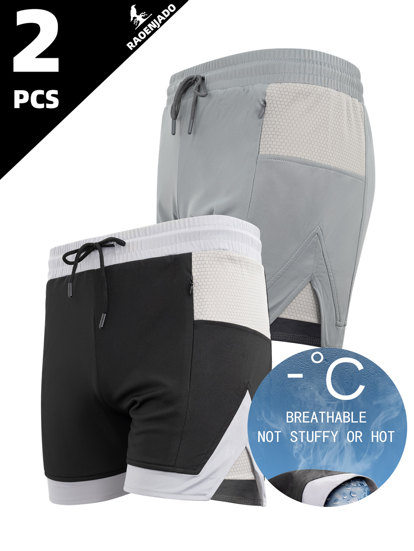 Swim Trunk Quick Dry - Shorts Esportivos Masculinos de Secagem Rápida