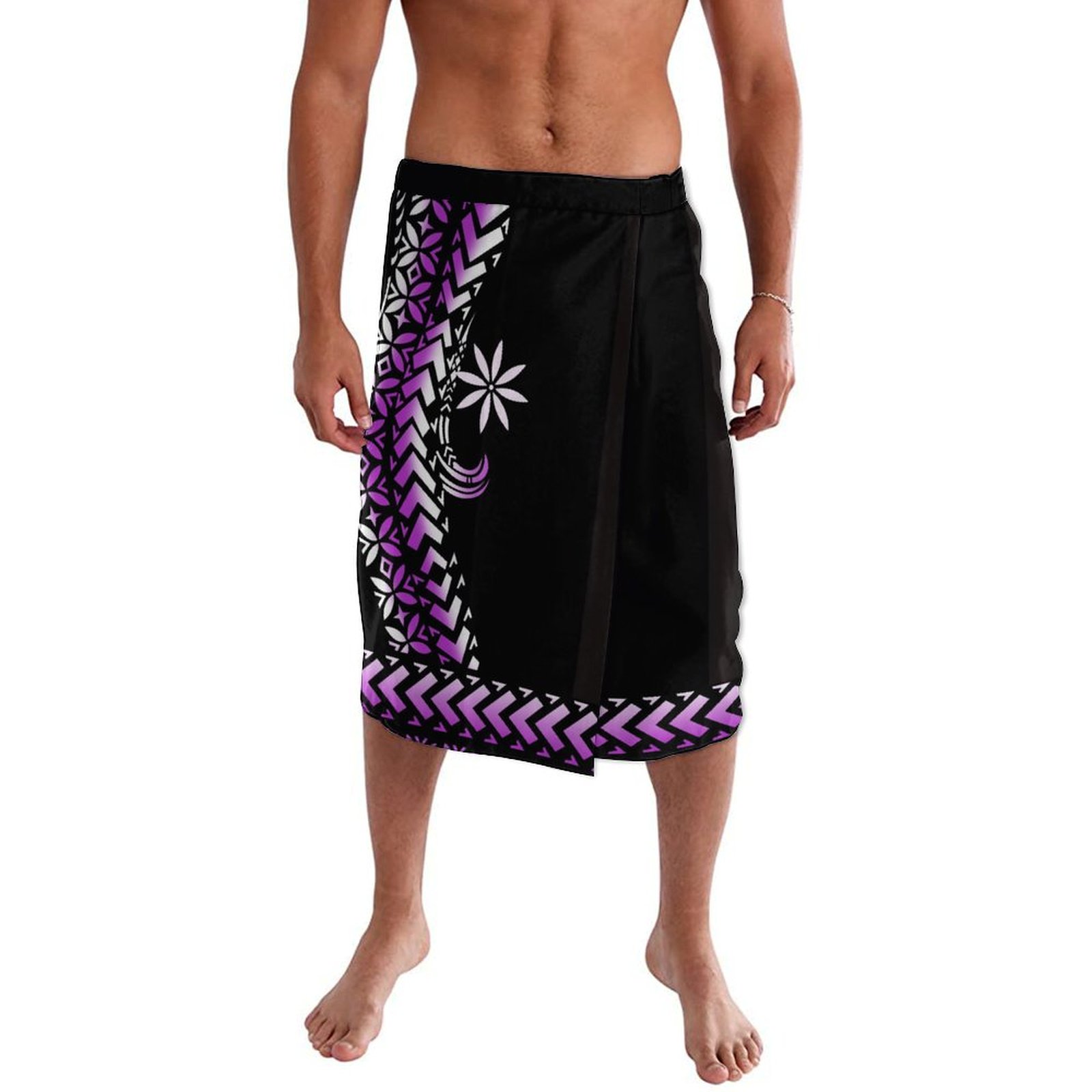 Sarong Men Wrap - Avental casual com design tribal masculino,