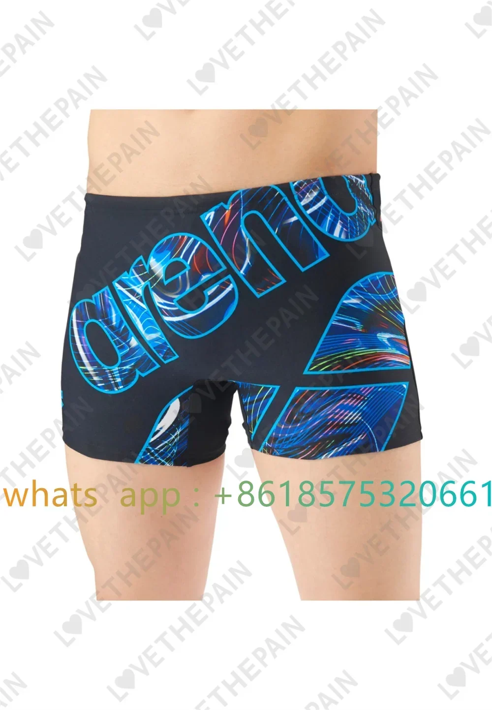 Swim Trunk Quick Dry - Calções de Natação Masculinos para Treino,