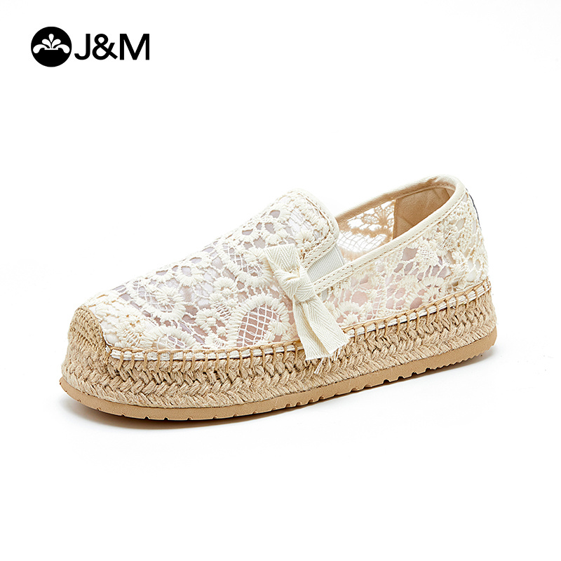 Espadrille Slip On - Mocassins de pescador com plataforma joy