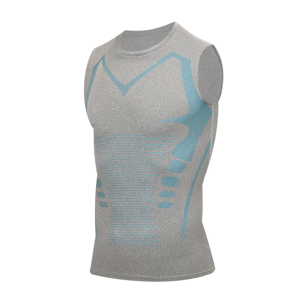 Tank Top Muscle - Camiseta de Compressão Masculina Sem Mangas
