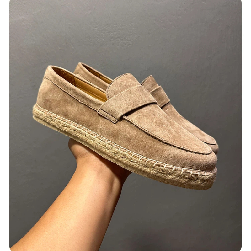 Espadrille Slip On - YETTIES - Mocassins Masculinos Respiráveis de