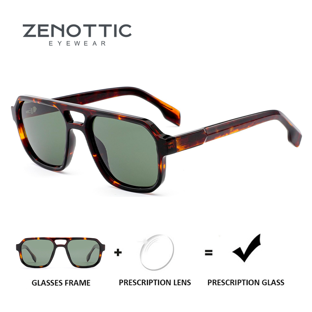 Sunglasses Aviator Polarized - Zenottic elegante miopia aviador prescrição óculos