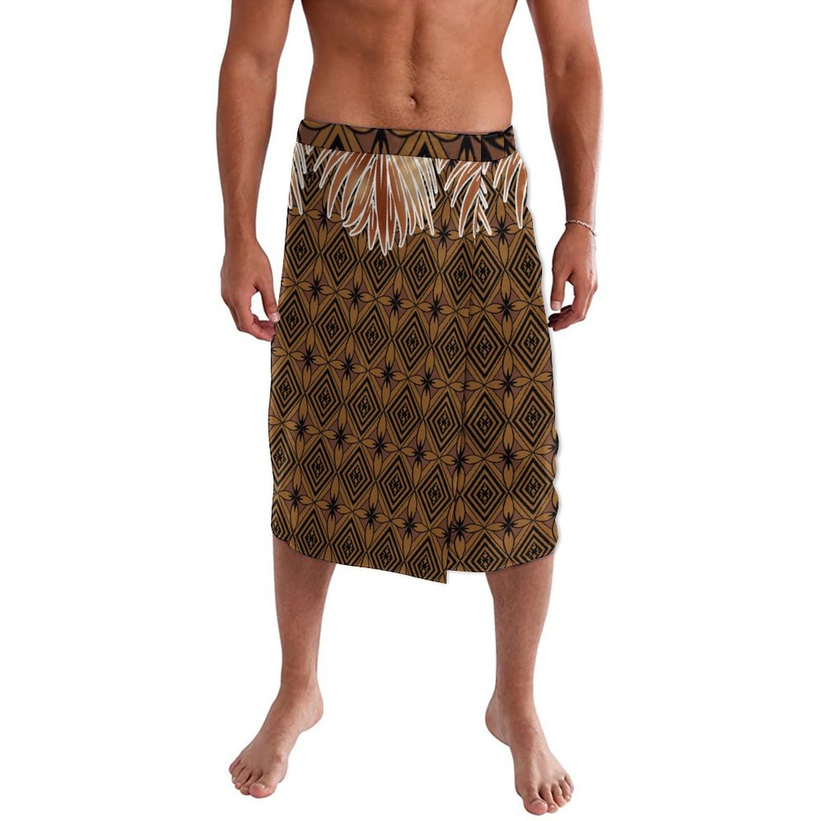 Sarong Men Wrap - Vestido tribal tradicional masculino com envoltório