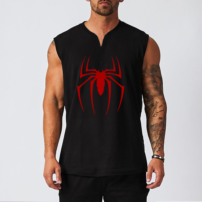 Tank Top Muscle - Red Spider Impresso Ginásio Fitness Regatas