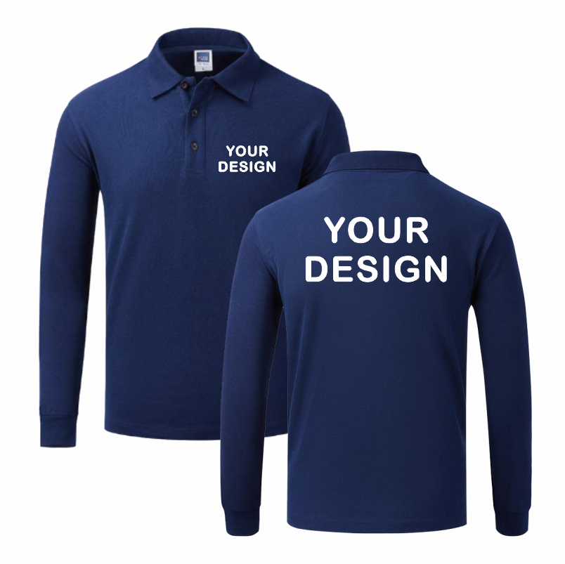 Polo Shirt Pique - Camisa polo de manga comprida masculina