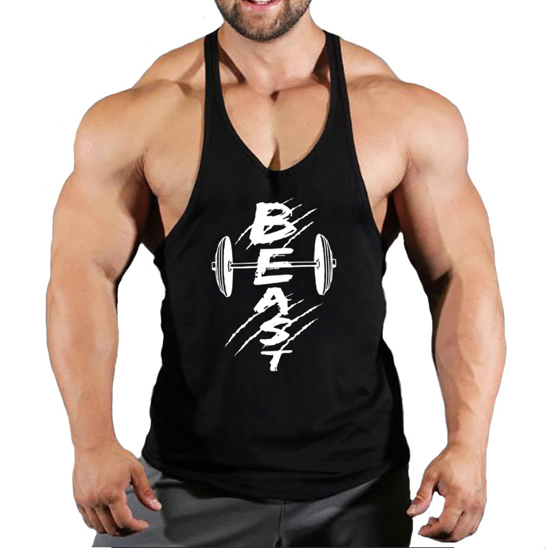 Tank Top Muscle - Marca de verão fitness tank top