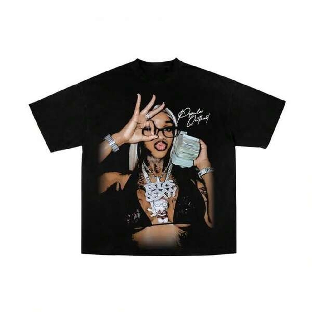 Tee Graphic Print - Camiseta Gráfica Redd Ghetto Superstar, 100%