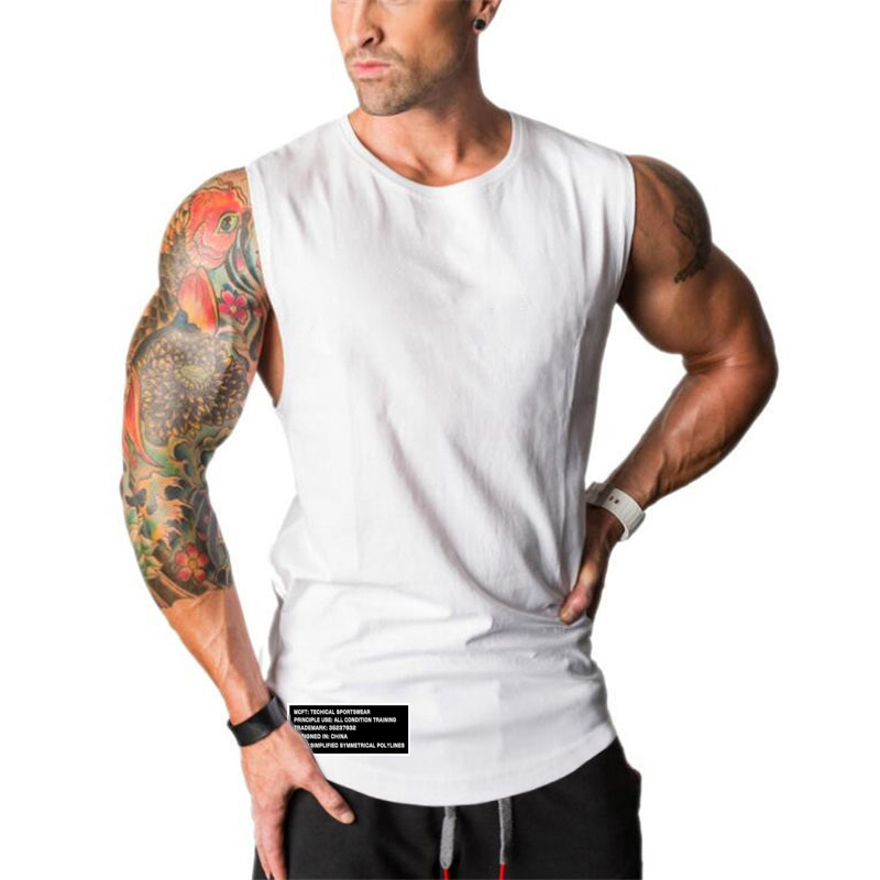 Tank Top Muscle - Camiseta Sem Mangas Masculina de Verão,