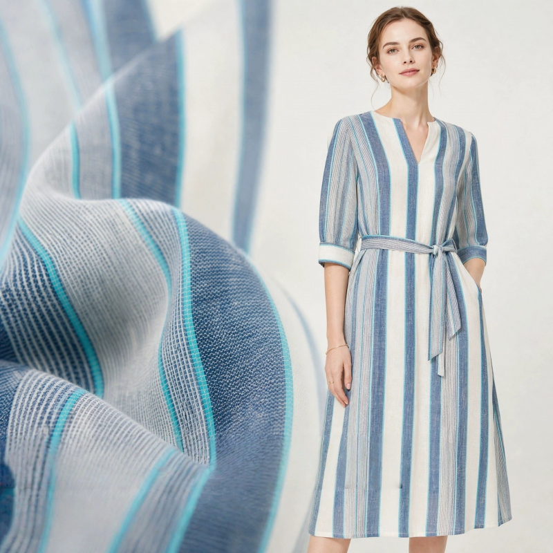 Linen Shirt Breathable - 2 jardas de tecido fresco e
