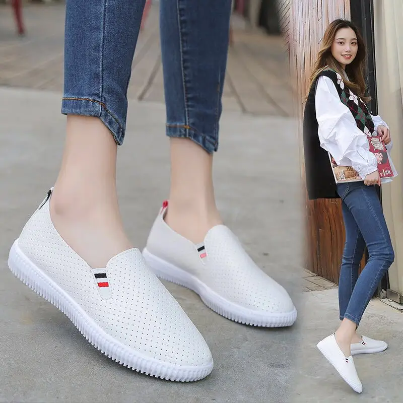 Mulheres tênis branco apartame - Espadrille Slip On avaliação e preço