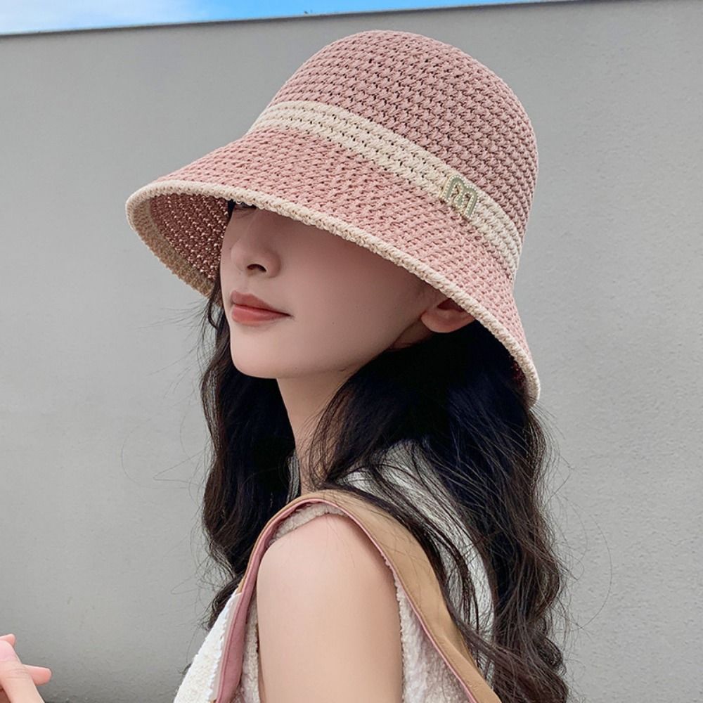 Chapéu de Pescador Elegante e  - Bucket Hat Straw avaliação e preço