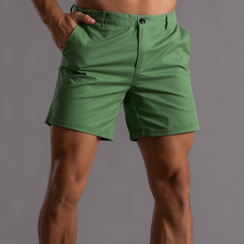 Bermudas Chino Masculinas Slim - Shorts Chino Slim avaliação e preço