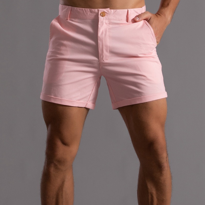 Bermudas Chino Masculinas Slim - Shorts Chino Slim avaliação e preço