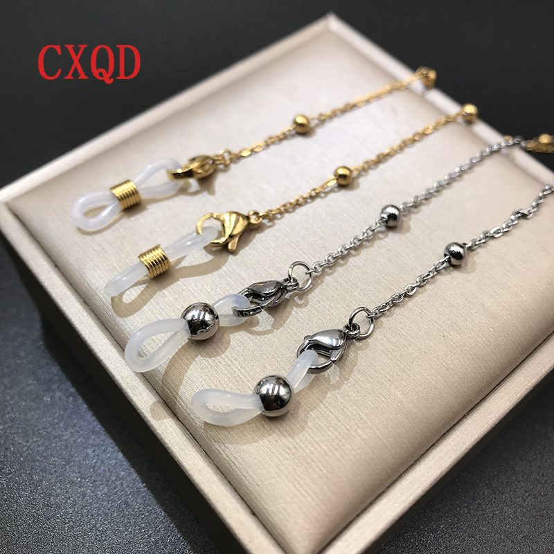 Aço inoxidável ouro prata cor  - Sunglass Retainer Cord avaliação e preço