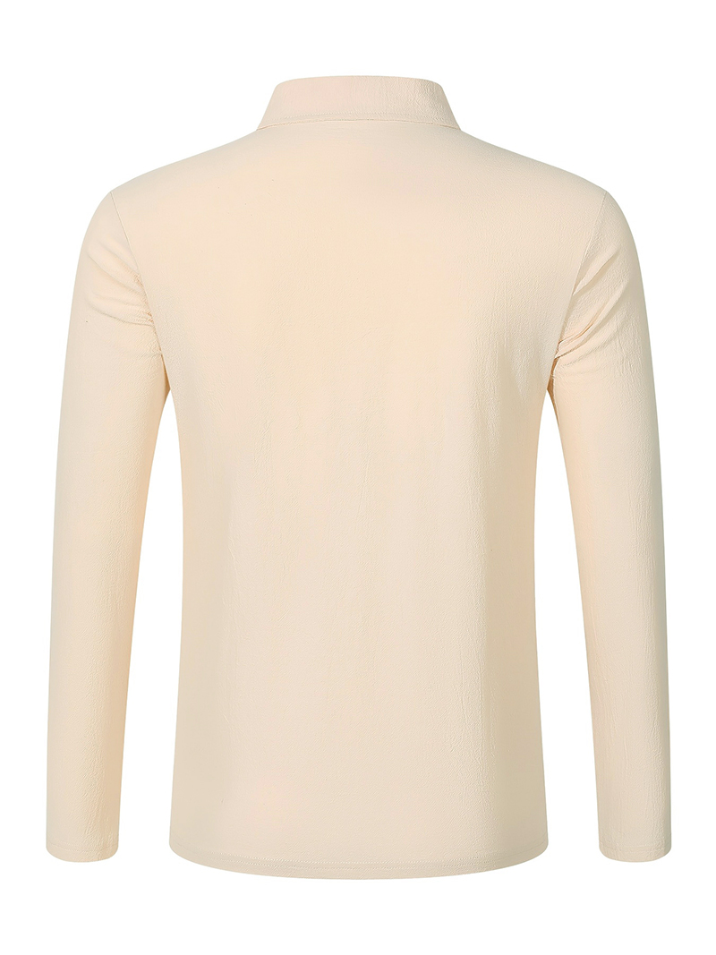 Camisa Polo Masculina de Linho - Linen Shirt Breathable avaliação e preço