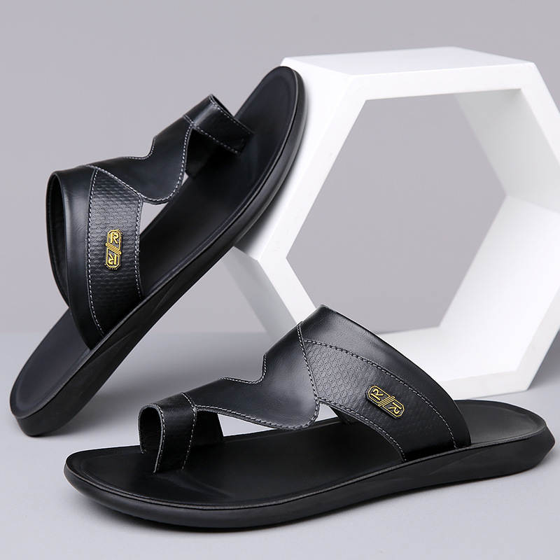 Sandálias Masculinas de Couro  - Flip Flop Leather Men avaliação e preço