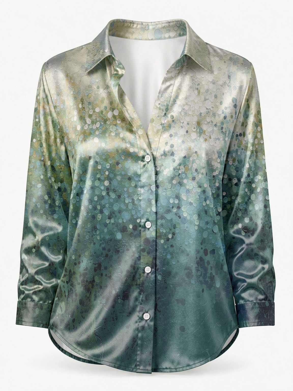Cardigã Feminino de Manga Long - Resort Shirt Floral avaliação e preço