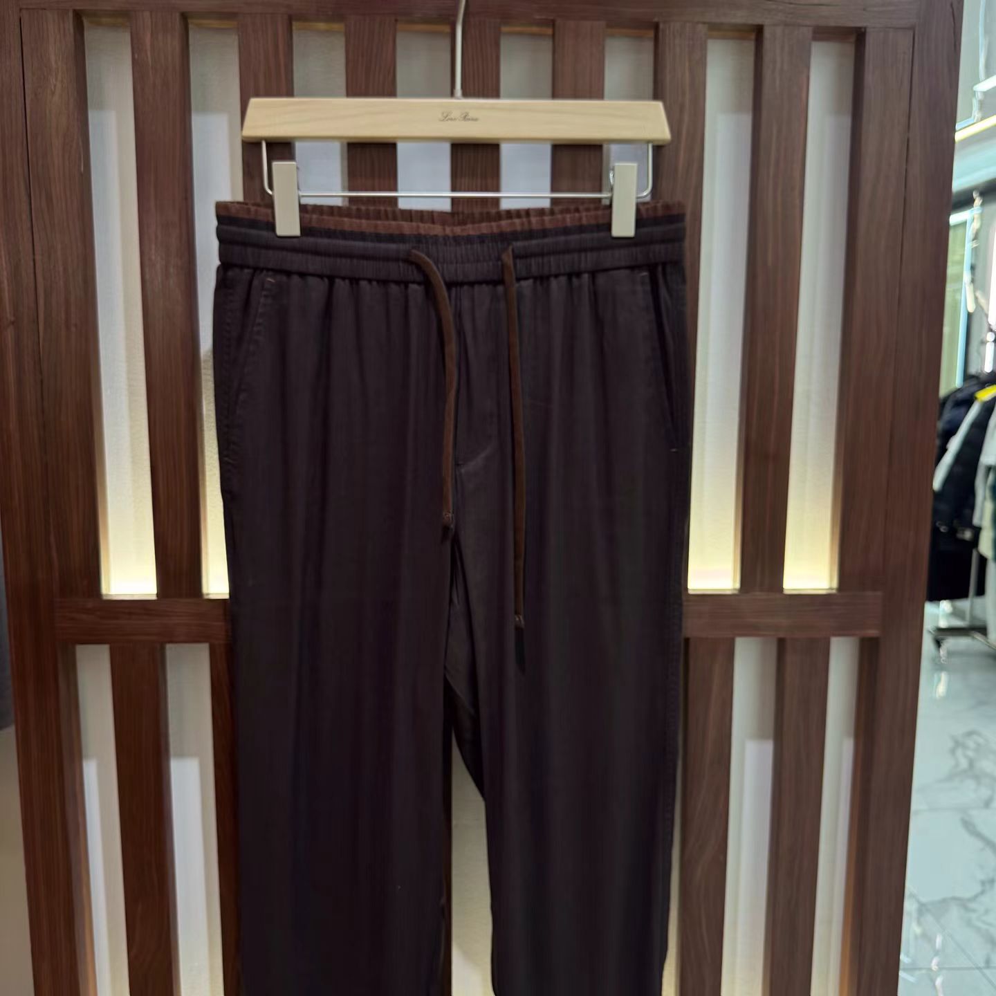 Conjunto de calça masculina de - Short Linen Drawstring avaliação e preço