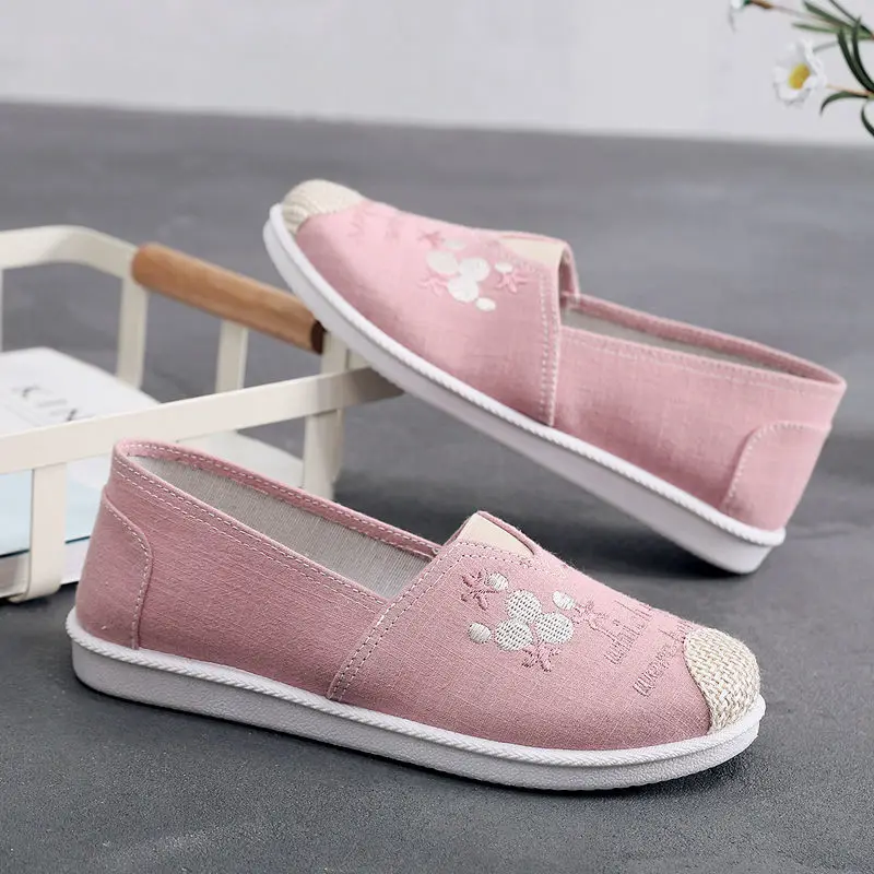Kawaii deslizamento no dedo do - Espadrille Slip On avaliação e preço