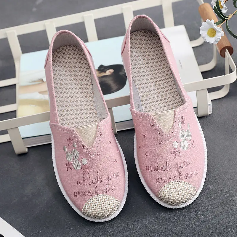 Kawaii deslizamento no dedo do - Espadrille Slip On avaliação e preço