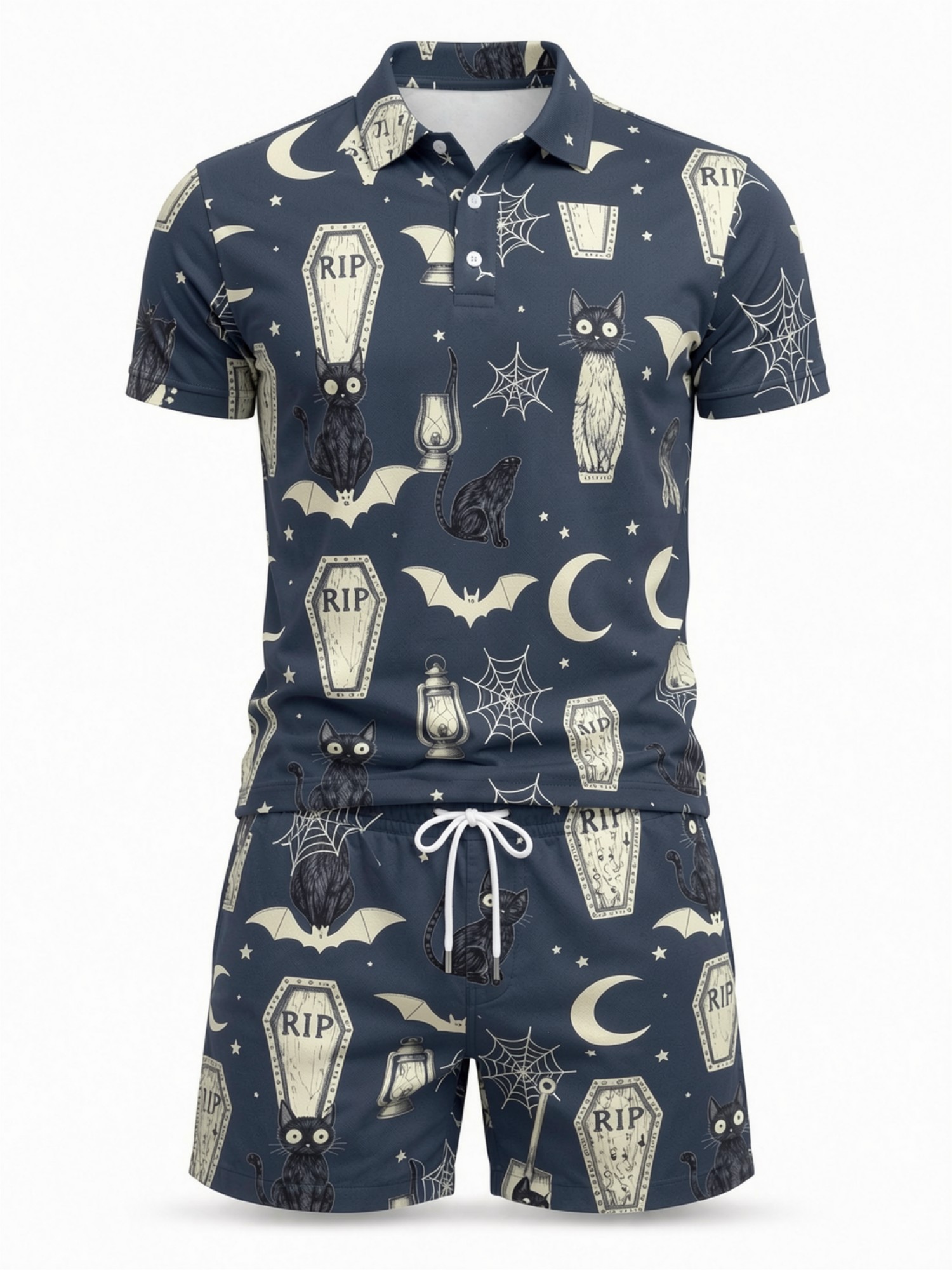 Conjunto de Camisa Polo de Man - Resort Shirt Floral avaliação e preço
