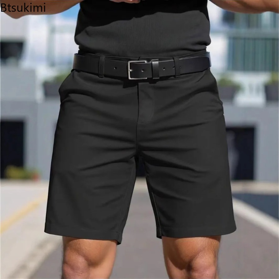 Novos Shorts Masculinos Slim d - Shorts Chino Slim avaliação e preço