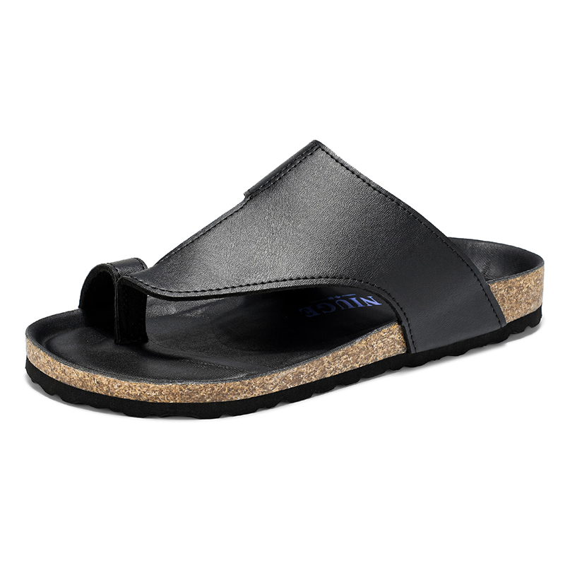 Verão mais tamanho grande 48 4 - Flip Flop Leather Men avaliação e preço