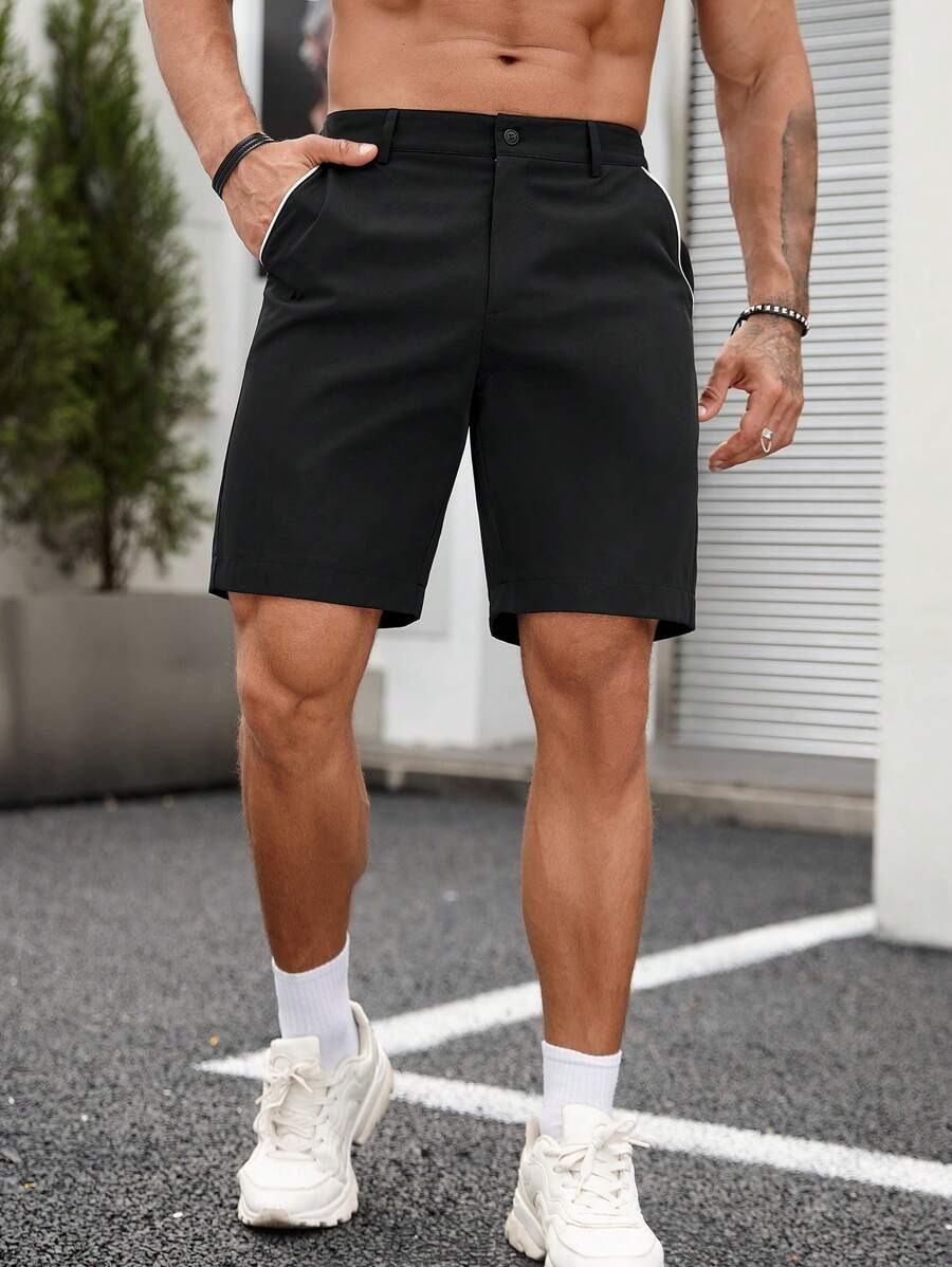 Bermudas Chino Masculinas Slim - Shorts Chino Slim avaliação e preço