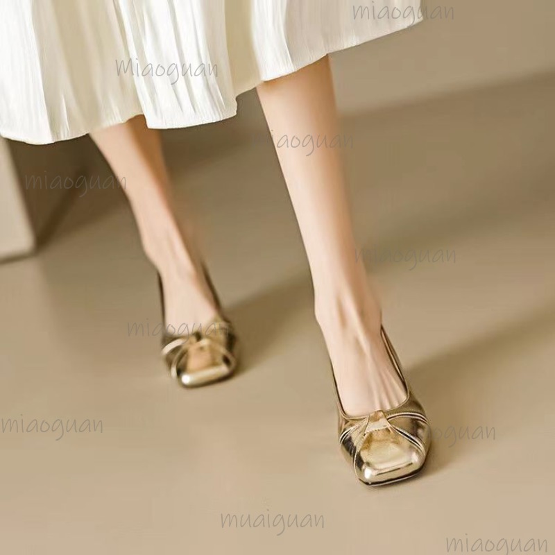 Capa toe bombas de salto baixo - Casual Sandal Leather avaliação e preço