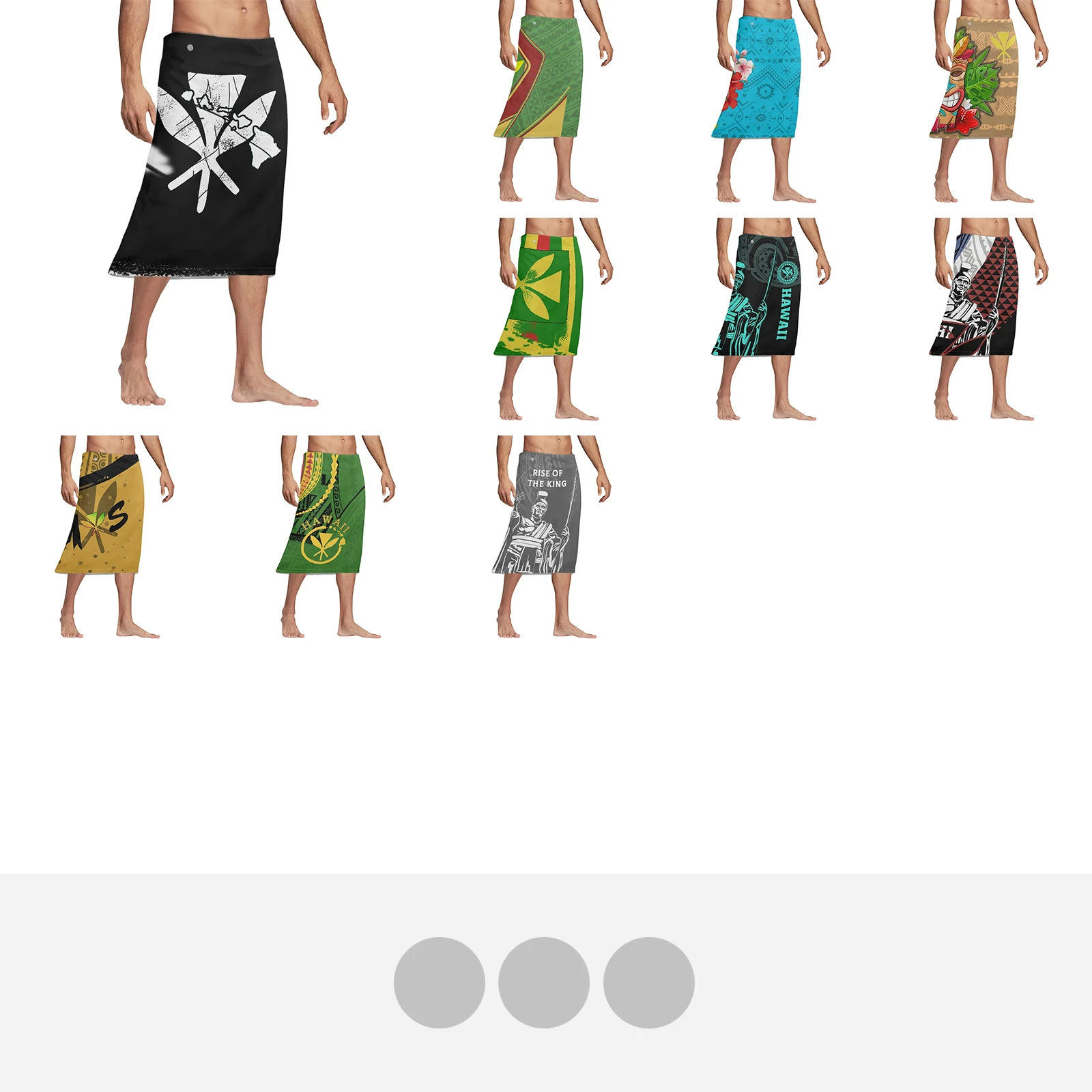 Impressões de Tatuagem Tribal  - Sarong Men Wrap avaliação e preço