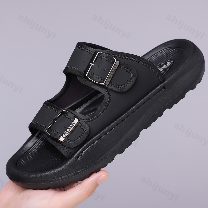 Chinelos masculinos 2025 verão - Flip Flop Leather Men avaliação e preço