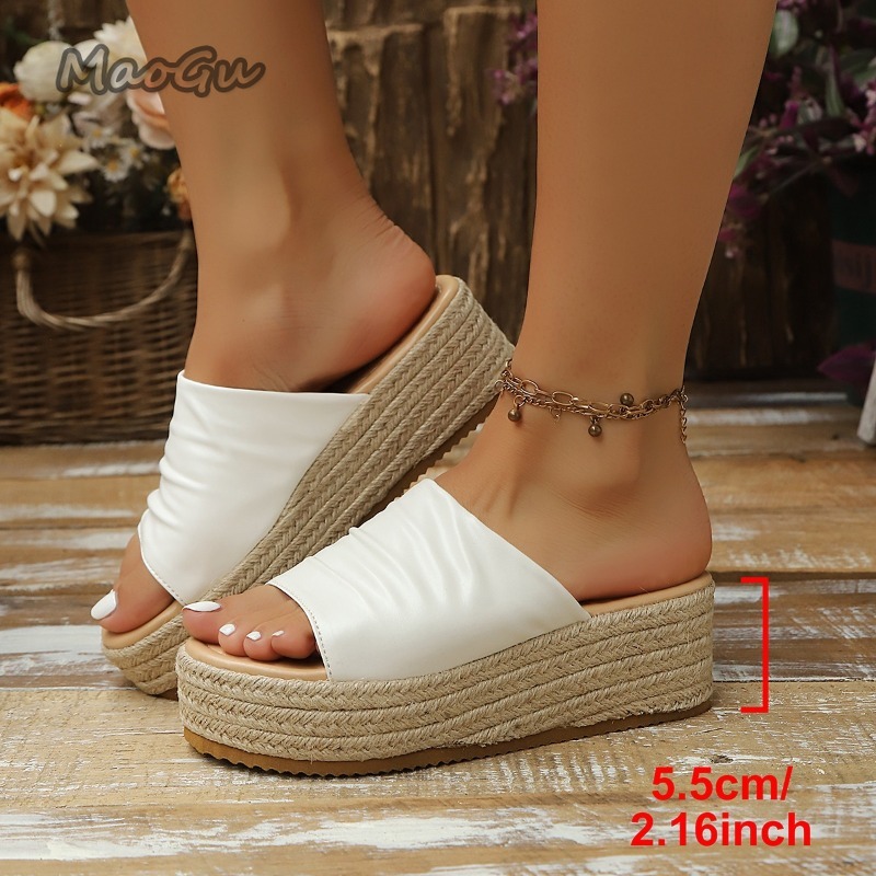 Sandálias Femininas Anabela Es - Espadrille Slip On avaliação e preço