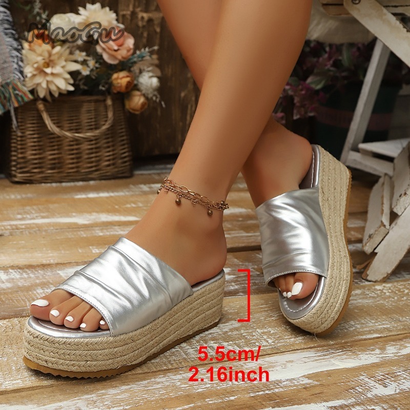 Sandálias Femininas Anabela Es - Espadrille Slip On avaliação e preço