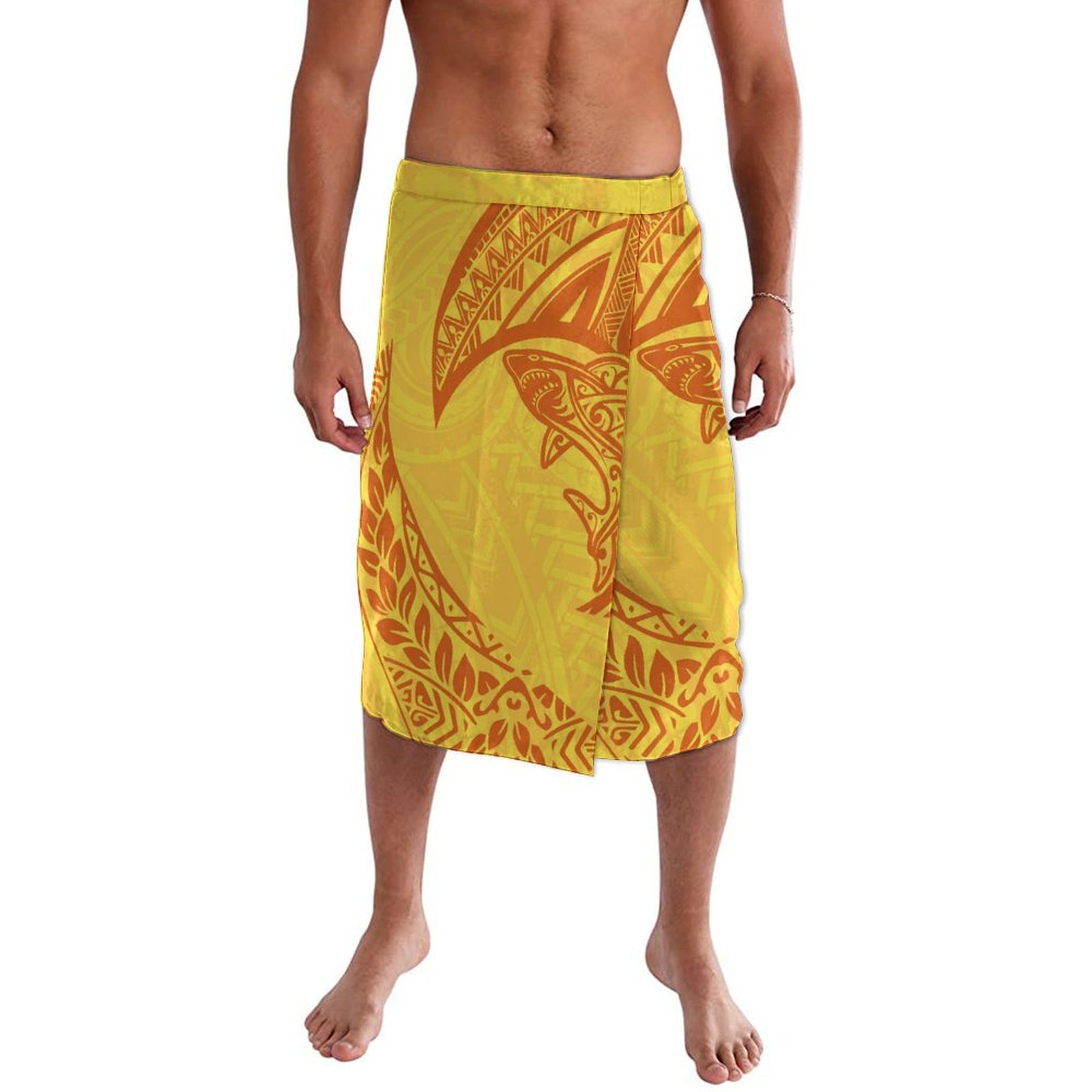 Vestido de praia havaiano masc - Sarong Men Wrap avaliação e preço