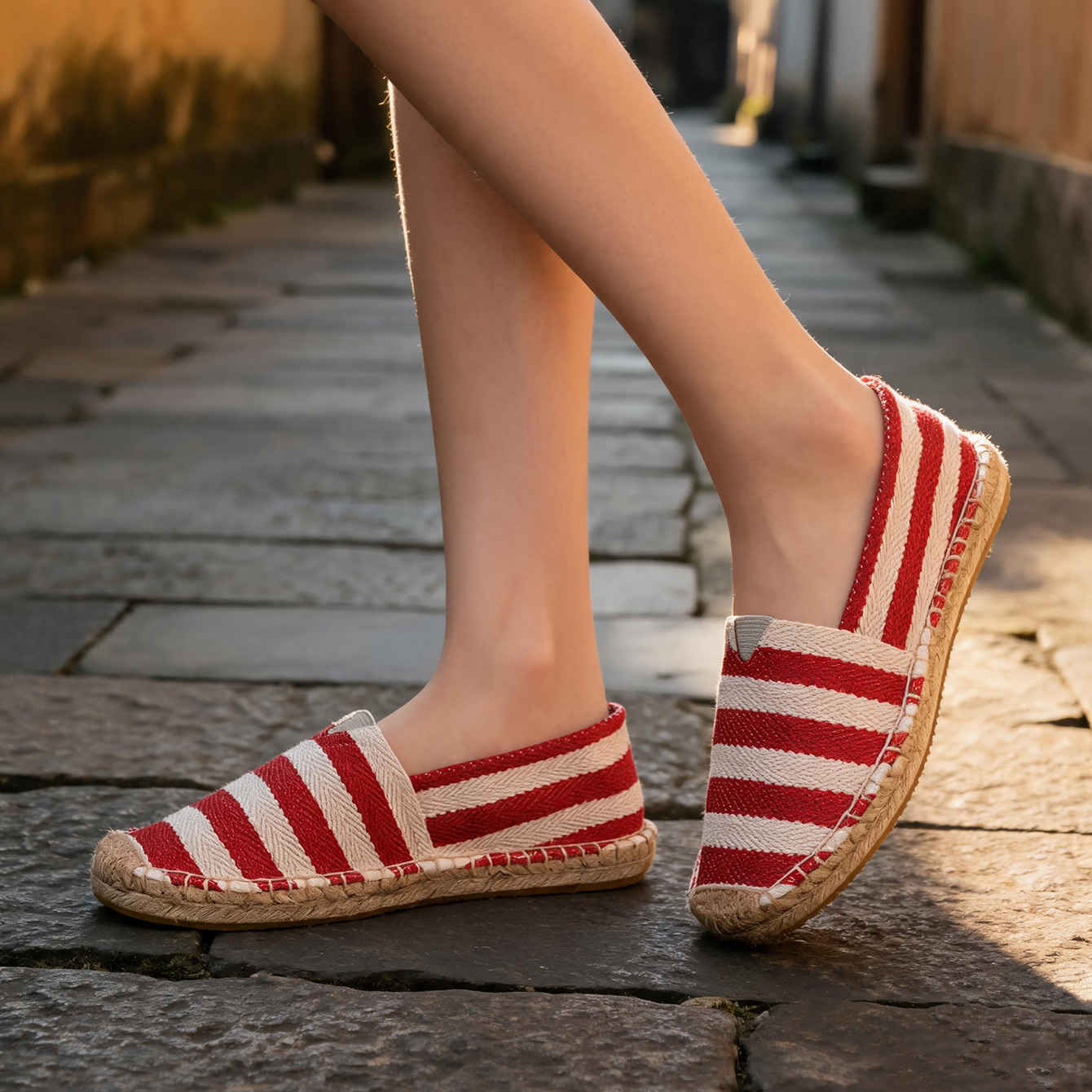Sapatos de Lona Femininos para - Espadrille Slip On avaliação e preço