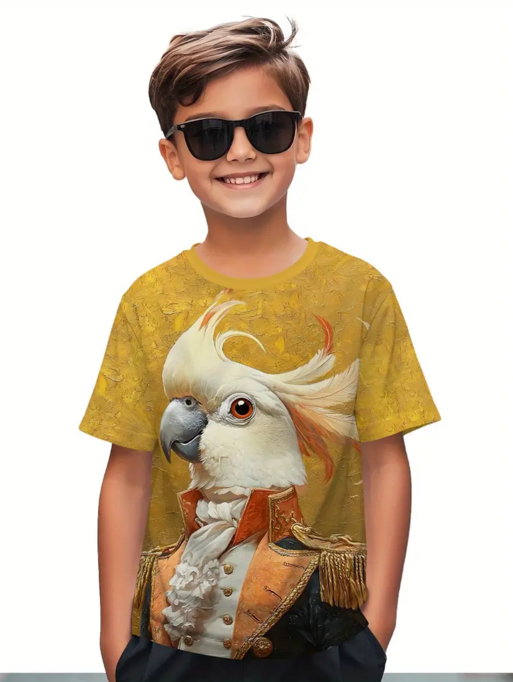 Camiseta Infantil de Manga Cur - Tee Graphic Print avaliação e preço