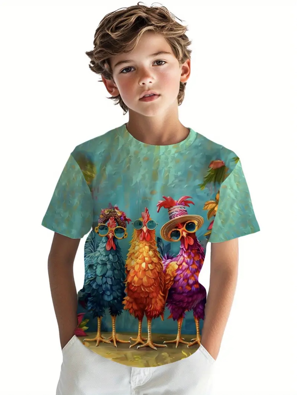 Camiseta Infantil de Manga Cur - Tee Graphic Print avaliação e preço