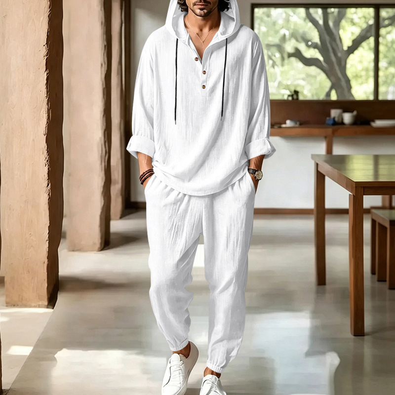 Conjunto Masculino de Verão em - Short Linen Drawstring avaliação e preço