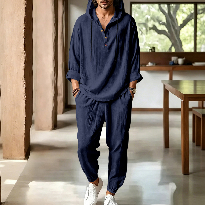 Conjunto Masculino de Verão em - Short Linen Drawstring avaliação e preço