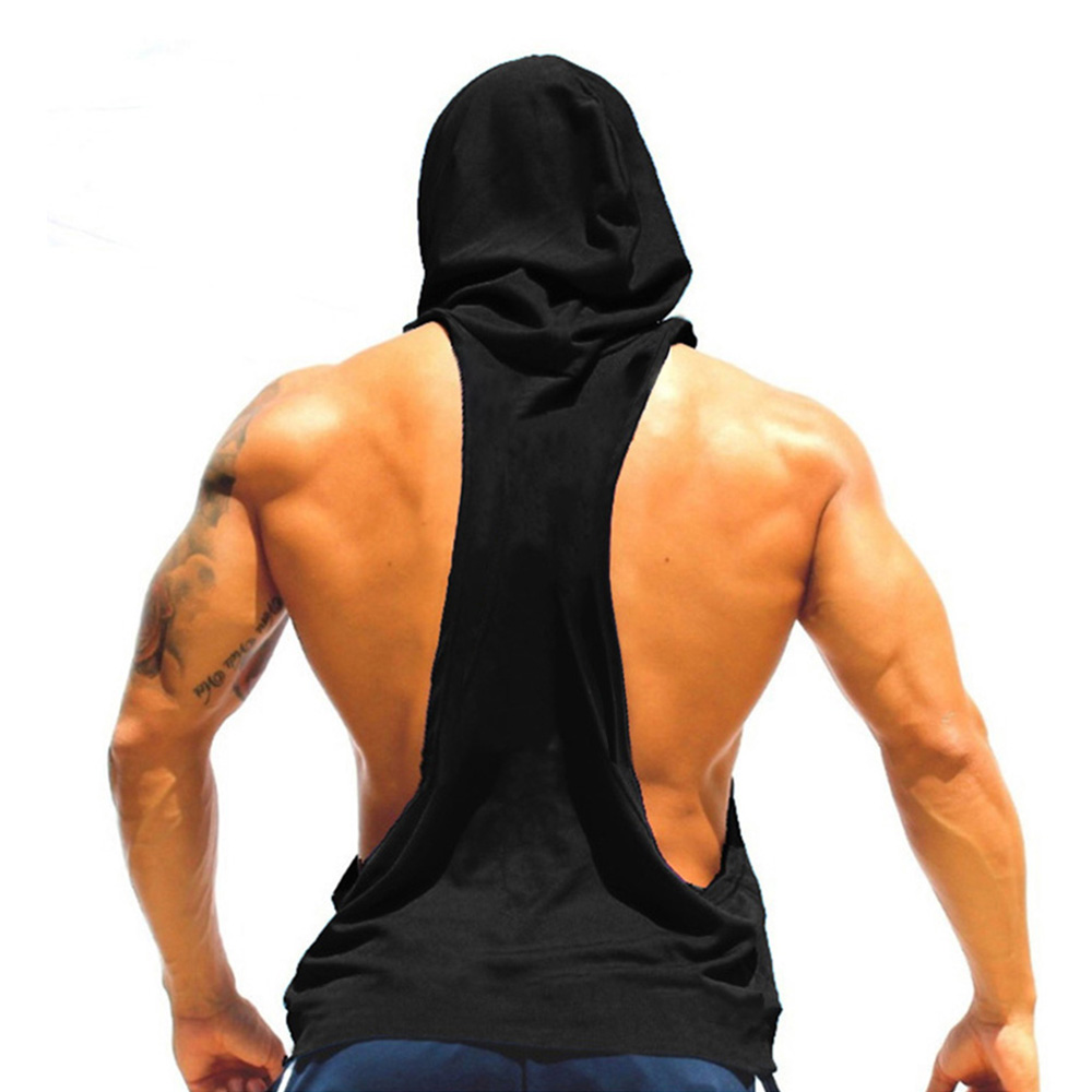 Musculação masculina com capuz - Tank Top Muscle avaliação e preço