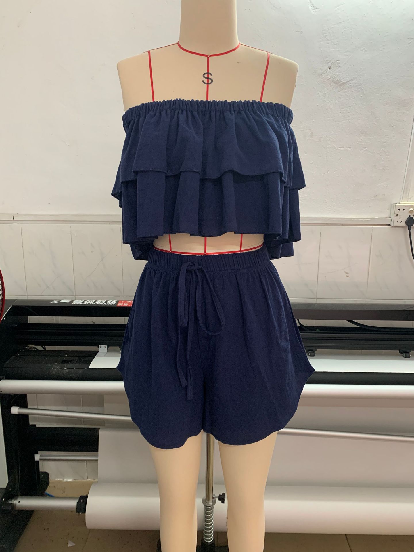 Moda feminina de verão: novo c - Short Linen Drawstring avaliação e preço