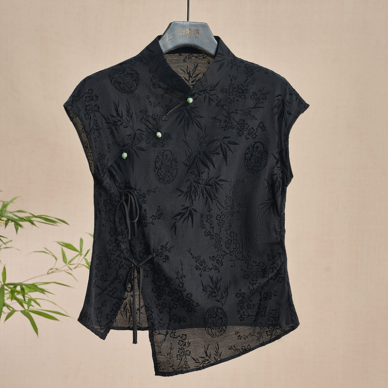 Camisa fina retrô novo estilo  - Shirt Camp Collar avaliação e preço