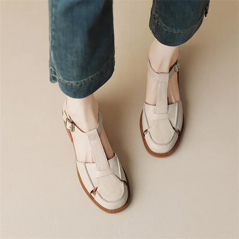 2023 Sandálias de Verão Couro  - Casual Sandal Leather avaliação e preço