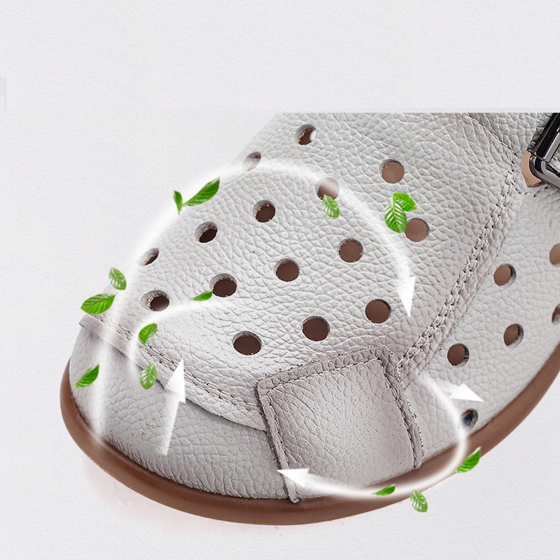 Novas Sandálias Femininas de C - Casual Sandal Leather avaliação e preço