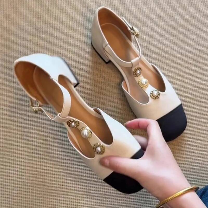 Mulheres dedo do pé quadrado s - Casual Sandal Leather avaliação e preço