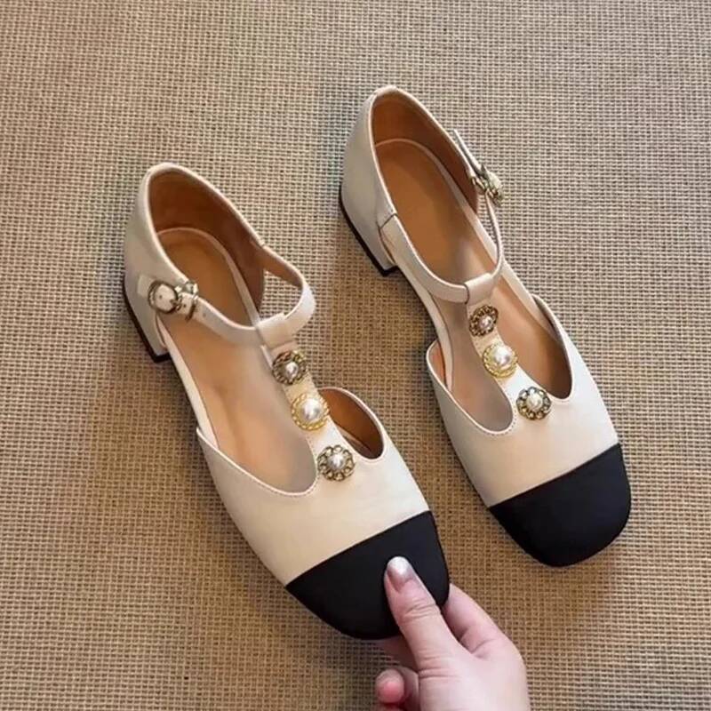 Mulheres dedo do pé quadrado s - Casual Sandal Leather avaliação e preço
