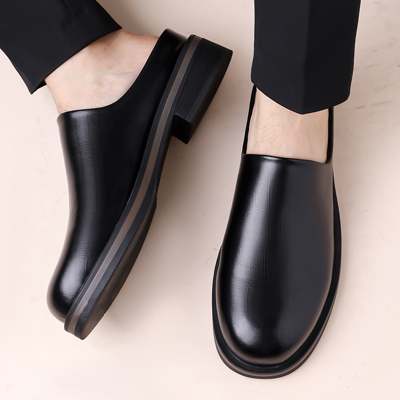 Chinelos Masculinos Slip-On, S - Flip Flop Leather Men avaliação e preço