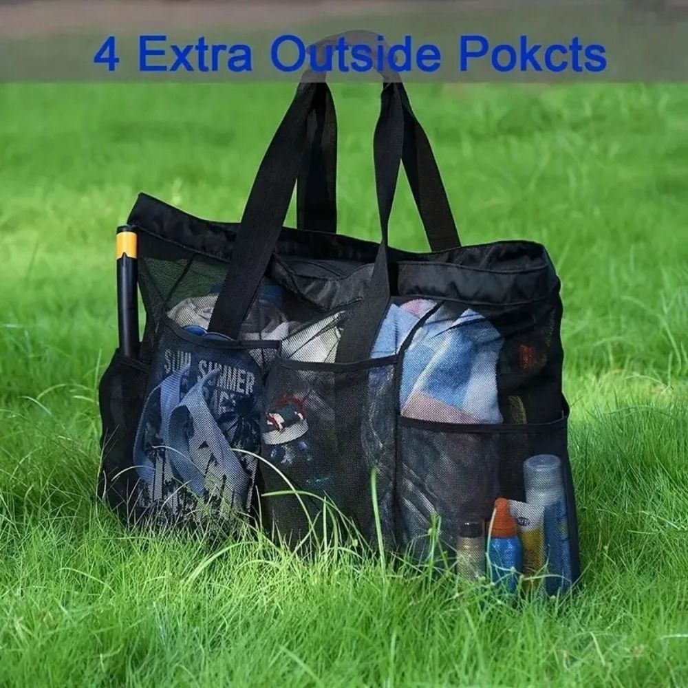 Bolsa de Praia de Malha de Gra - Beach Towel Large avaliação e preço