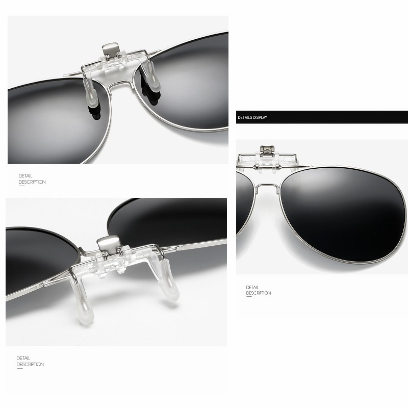 Óculos de sol polarizados clip - Sunglasses Aviator Polarized avaliação e preço
